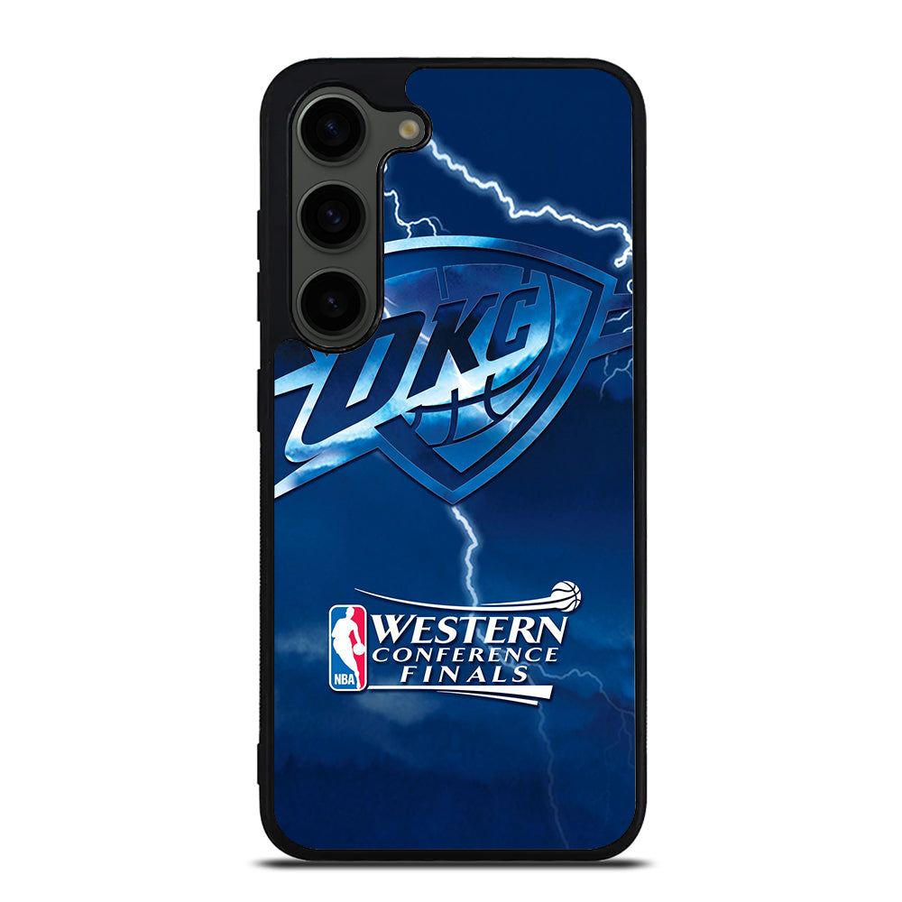 OKLAHOMA CITY THUNDER LOGO 3 Samsung Galaxy S23 Plus Case Cover