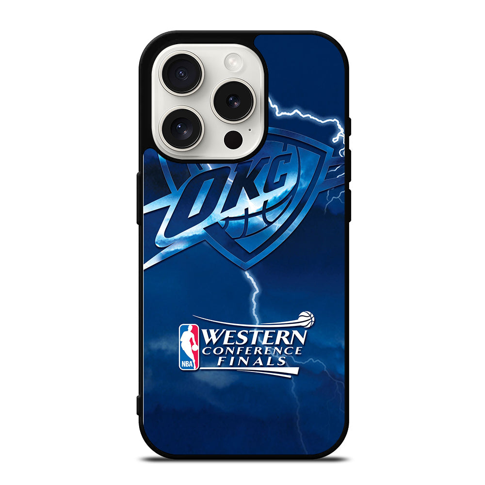 OKLAHOMA CITY THUNDER LOGO 3 iPhone 15 Pro Case Cover