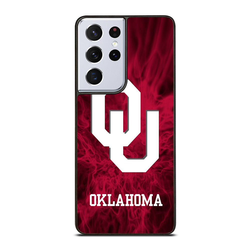 OKLAHOMA SOONERS FOOTBALL TEAM LOGO Samsung Galaxy S21 Ultra Case Cover