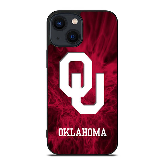 OKLAHOMA SOONERS FOOTBALL TEAM LOGO iPhone 14 Plus Case Cover