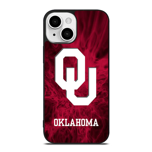 OKLAHOMA SOONERS FOOTBALL TEAM LOGO iPhone 13 Mini Case Cover