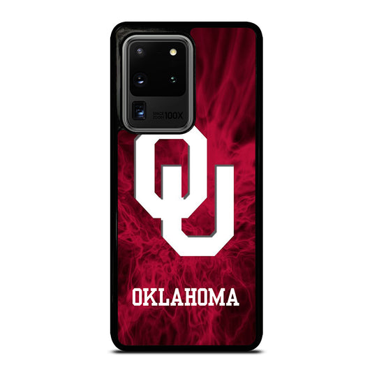 OKLAHOMA SOONERS FOOTBALL TEAM LOGO Samsung Galaxy S20 Ultra Case Cover