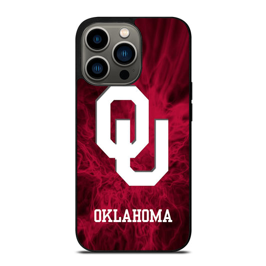 OKLAHOMA SOONERS FOOTBALL TEAM LOGO iPhone 13 Pro Case Cover