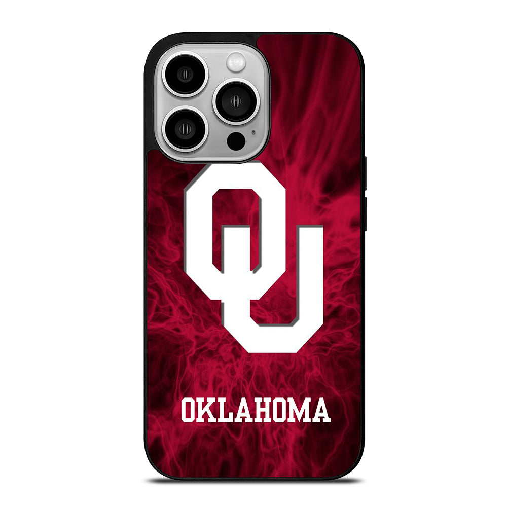 OKLAHOMA SOONERS FOOTBALL TEAM LOGO iPhone 14 Pro Case Cover