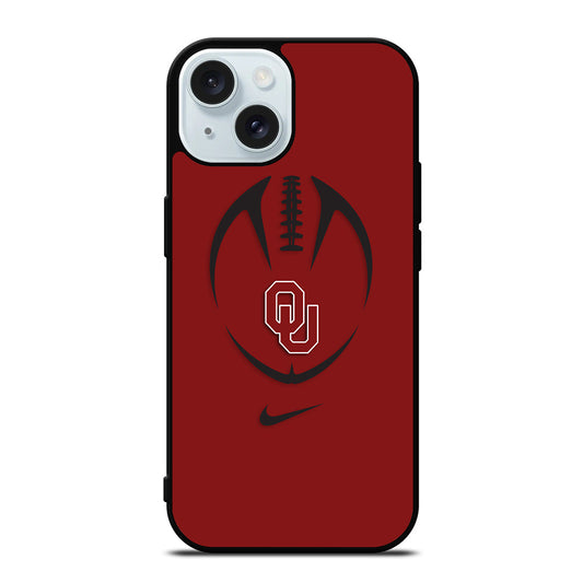 OKLAHOMA SOONERS NFL FOOTBALL iPhone 15 Case Cover