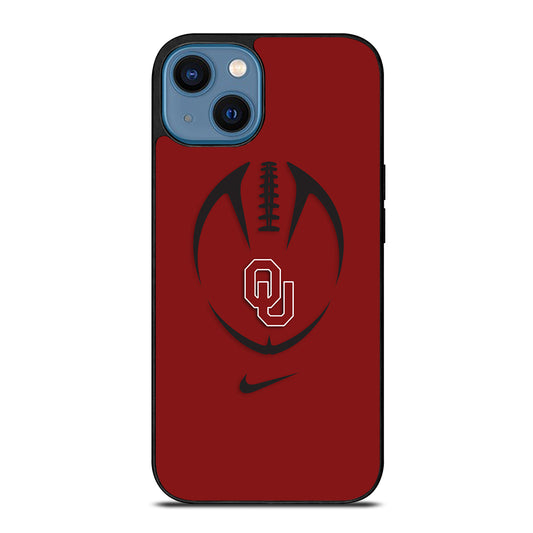 OKLAHOMA SOONERS NFL FOOTBALL iPhone 14 Case Cover