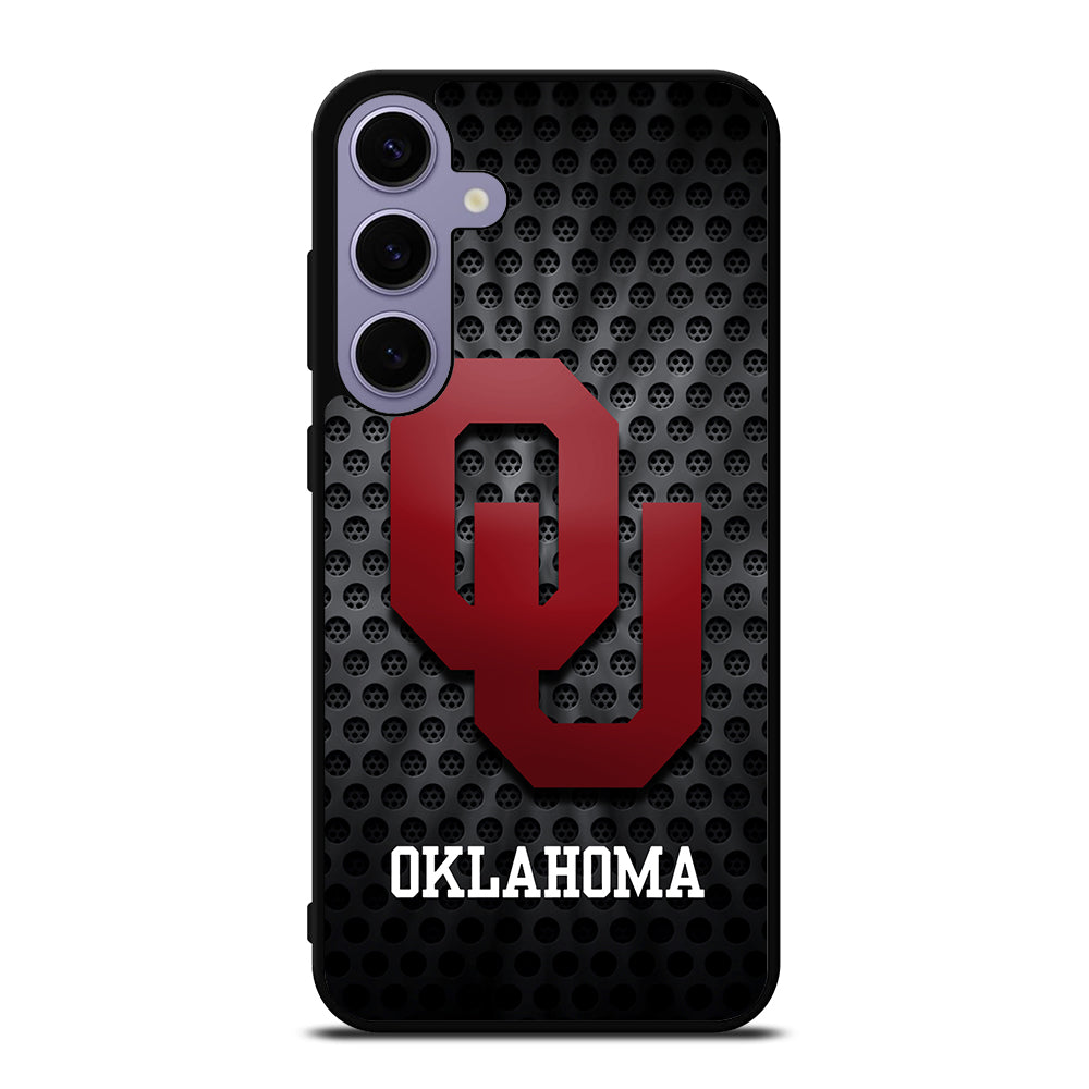 OKLAHOMA SOONERS NFL METAL LOGO Samsung Galaxy S24 Plus Case Cover
