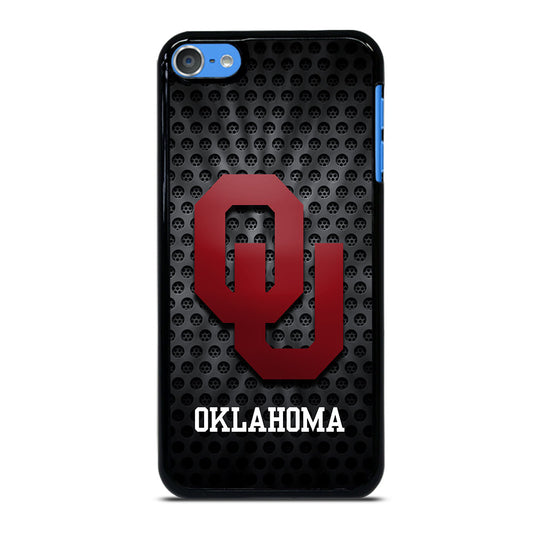 OKLAHOMA SOONERS NFL METAL LOGO iPod Touch 7 Case Cover