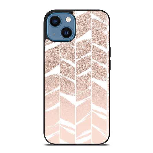 OMBRE PASTEL CHEVRON 1 iPhone 14 Case Cover