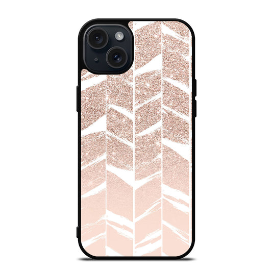 OMBRE PASTEL CHEVRON 1 iPhone 15 Plus Case Cover