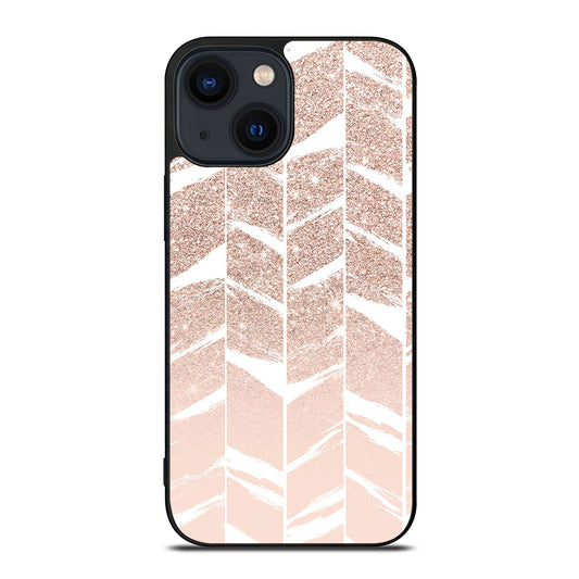 OMBRE PASTEL CHEVRON 1 iPhone 14 Plus Case Cover