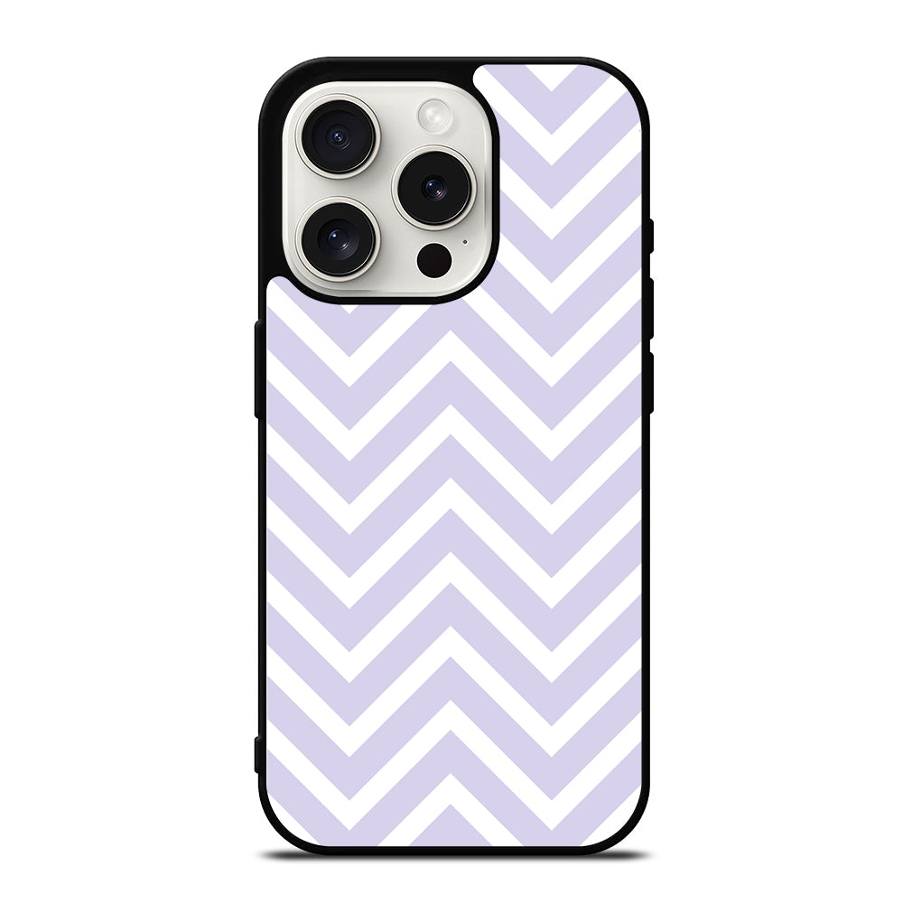 OMBRE PASTEL CHEVRON 2 iPhone 15 Pro Case Cover