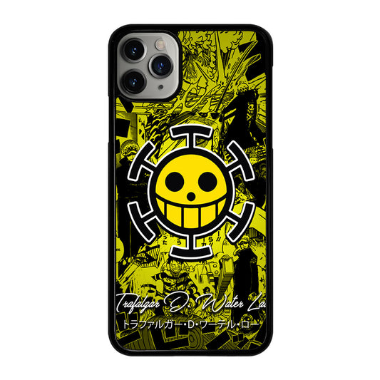 ONE PIECE HEART PIRATES TRAFALGAR D LAW iPhone 11 Pro Max Case Cover