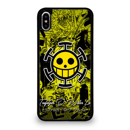 ONE PIECE HEART PIRATES TRAFALGAR D LAW iPhone XS Max Case Cover
