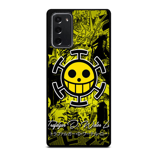 ONE PIECE HEART PIRATES TRAFALGAR D LAW Samsung Galaxy Note 20 Case Cover