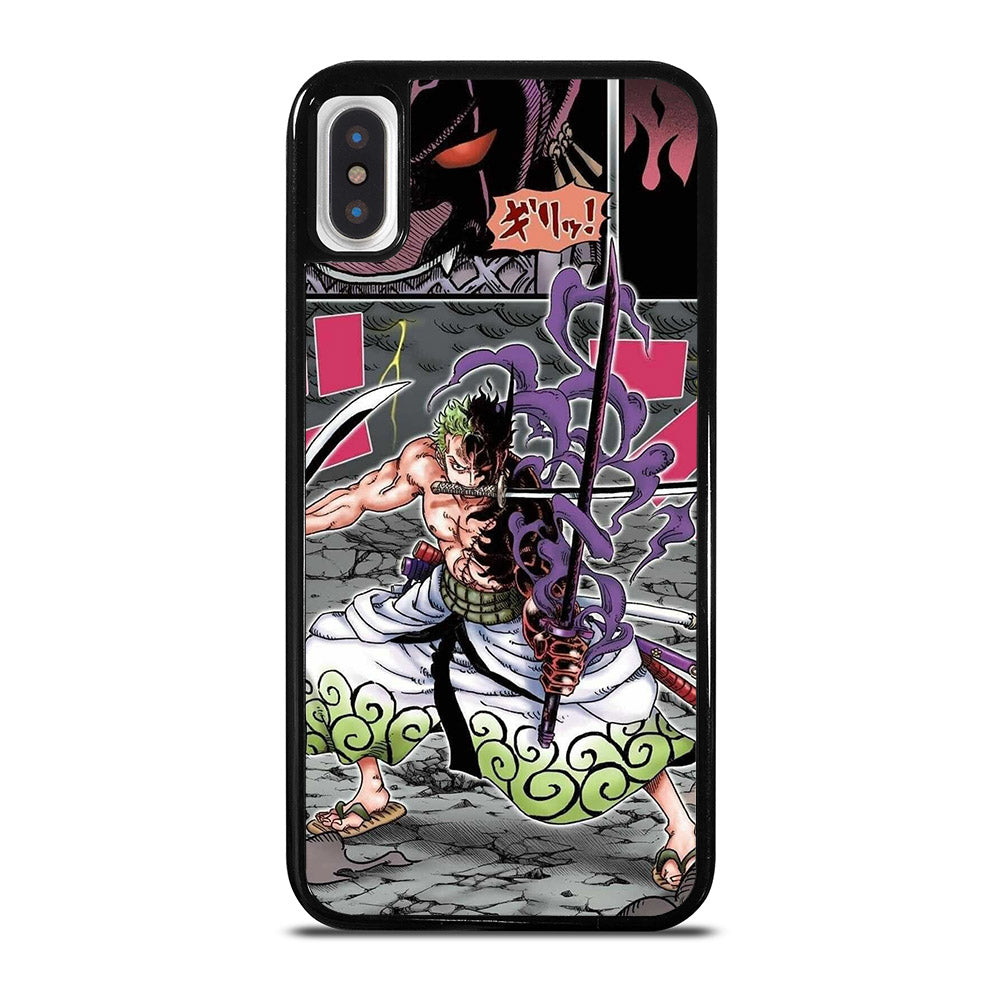 ONE PIECE RORONOA ZORO COMIC iPhone X / XS Case Cover