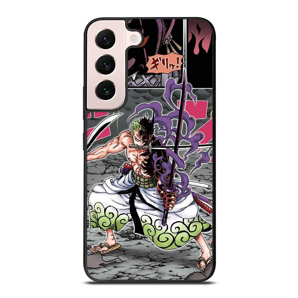 ONE PIECE RORONOA ZORO COMIC Samsung Galaxy S22 Plus Case Cover