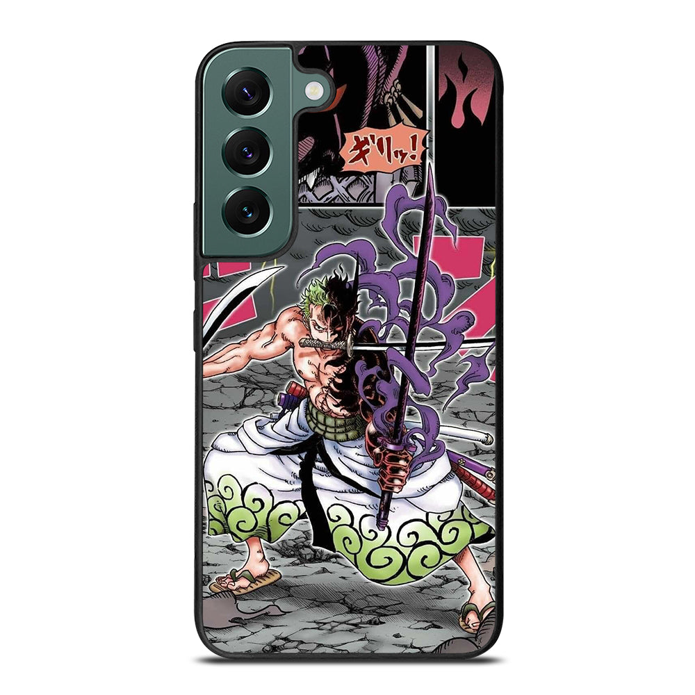 ONE PIECE RORONOA ZORO COMIC Samsung Galaxy S22 Case Cover