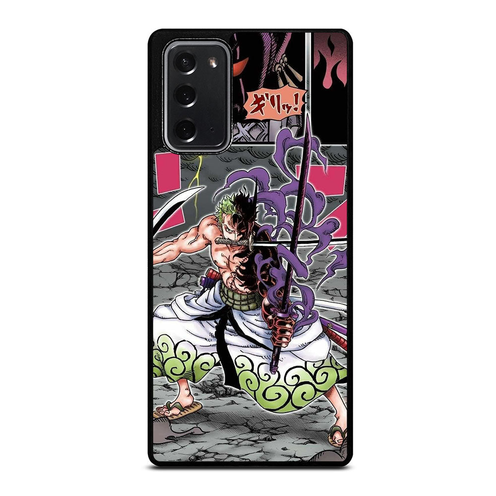 ONE PIECE RORONOA ZORO COMIC Samsung Galaxy Note 20 Case Cover