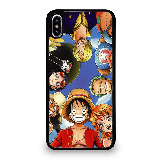 ONE PIECE STRAW HAT PIRATES CREW iPhone XS Max Case Cover
