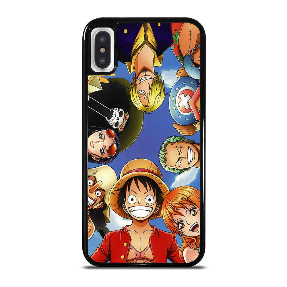 ONE PIECE STRAW HAT PIRATES CREW iPhone X / XS Case Cover