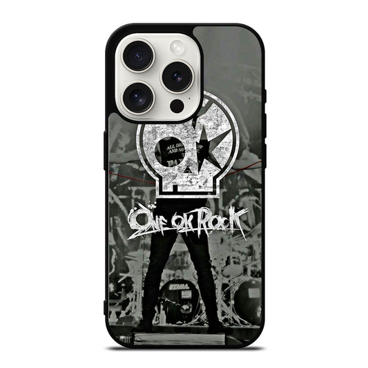 ONE OK ROCK BAND SKULL iPhone 15 Pro Case Cover