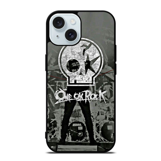 ONE OK ROCK BAND SKULL iPhone 15 Case Cover
