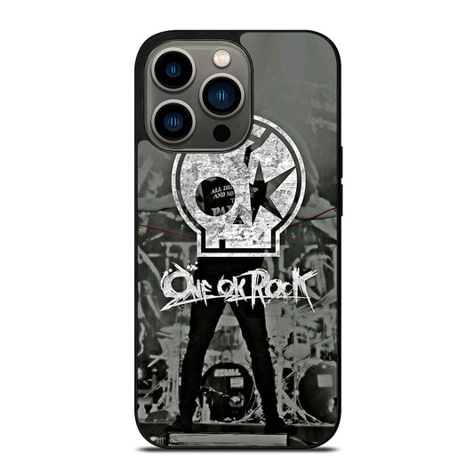 ONE OK ROCK BAND SKULL iPhone 13 Pro Case Cover