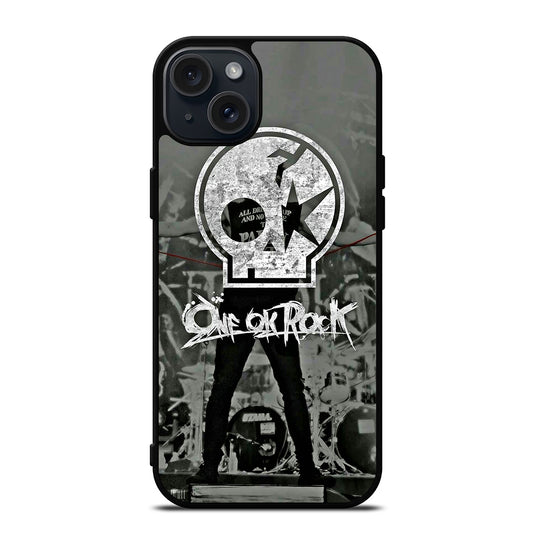 ONE OK ROCK BAND SKULL iPhone 15 Plus Case Cover