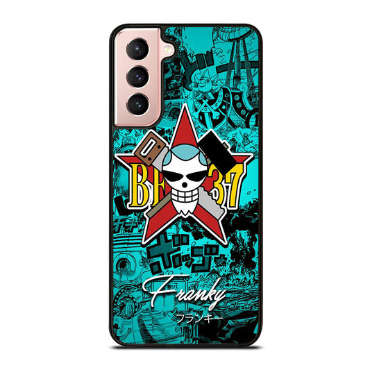 ONE PIECE FRANKY LOGO Samsung Galaxy S21 Case Cover