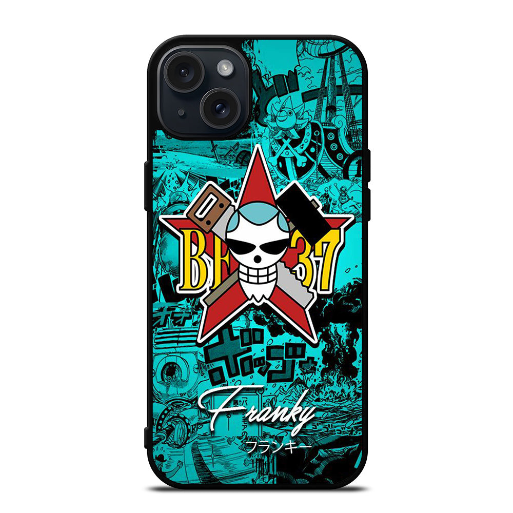 ONE PIECE FRANKY LOGO iPhone 15 Plus Case Cover