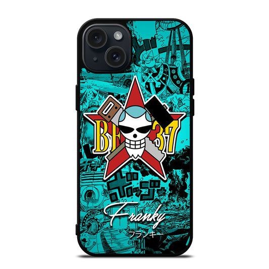 ONE PIECE FRANKY LOGO iPhone 15 Plus Case Cover