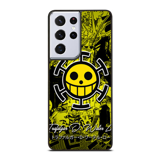 ONE PIECE HEART PIRATES TRAFALGAR D LAW Samsung Galaxy S21 Ultra Case Cover