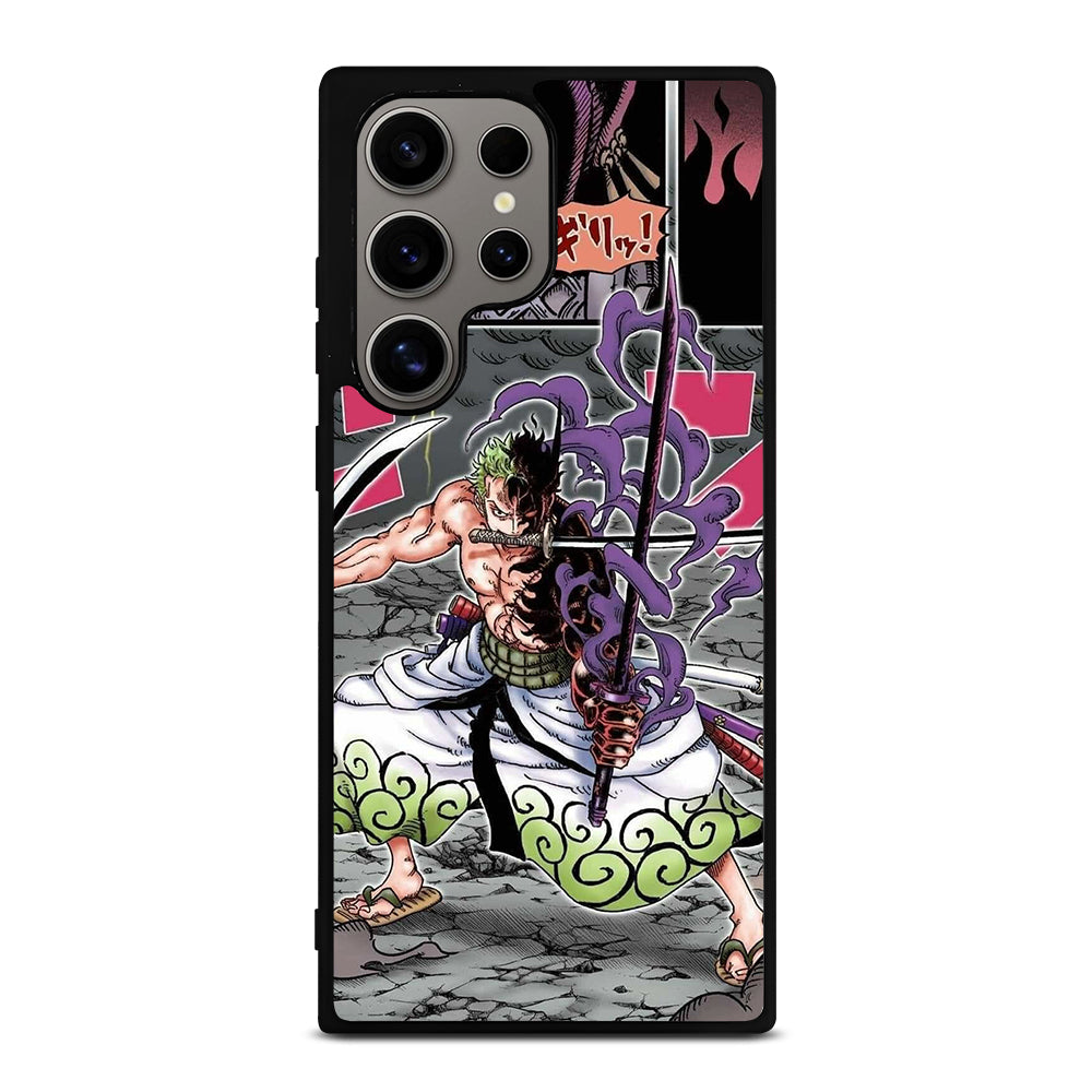 ONE PIECE RORONOA ZORO COMIC Samsung Galaxy S24 Ultra Case Cover