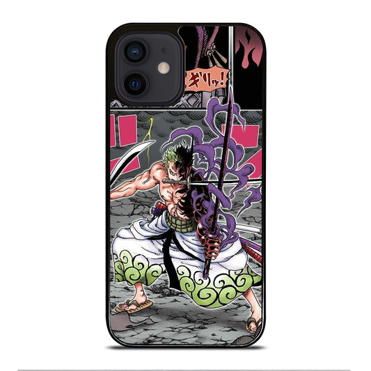 ONE PIECE RORONOA ZORO COMIC iPhone 12 Mini Case Cover