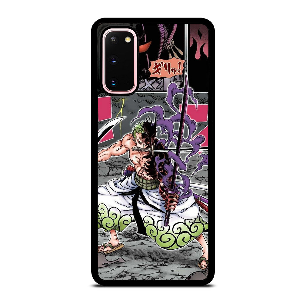 ONE PIECE RORONOA ZORO COMIC Samsung Galaxy S20 Case Cover