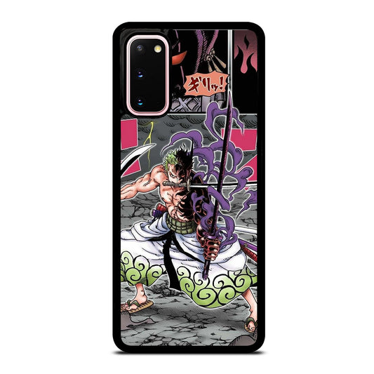 ONE PIECE RORONOA ZORO COMIC Samsung Galaxy S20 Case Cover