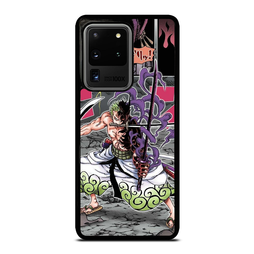 ONE PIECE RORONOA ZORO COMIC Samsung Galaxy S20 Ultra Case Cover