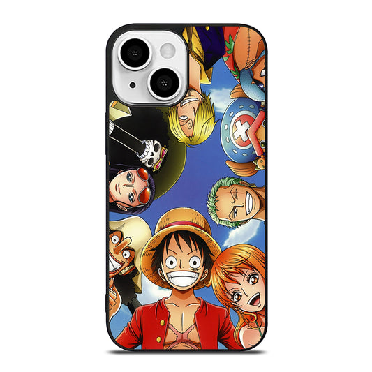 ONE PIECE STRAW HAT PIRATES CREW iPhone 13 Mini Case Cover