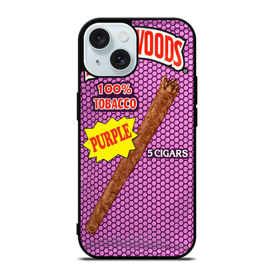 ONLY BACKWOODS PURPLE iPhone 15 Case Cover