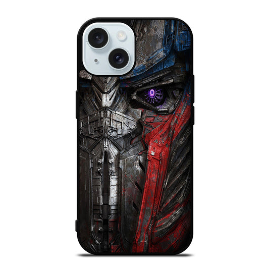 OPTIMUS PRIME FACE TRANSFORMERS iPhone 15 Case Cover