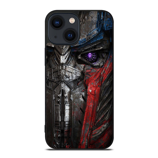 OPTIMUS PRIME FACE TRANSFORMERS iPhone 14 Plus Case Cover