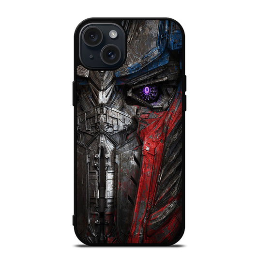 OPTIMUS PRIME FACE TRANSFORMERS iPhone 15 Plus Case Cover