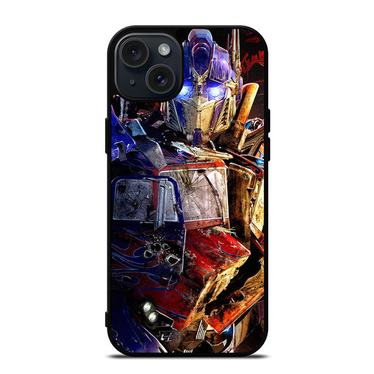 OPTIMUS PRIME TRANSFORMERS MOVIE 2 iPhone 15 Plus Case Cover
