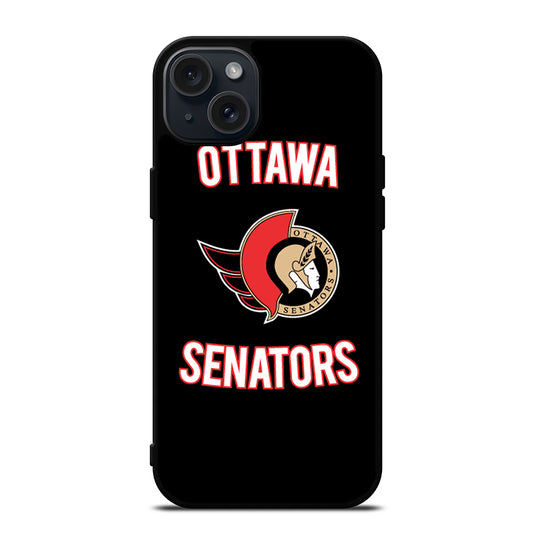 OTTAWA SENATORS HOCKEY 3 iPhone 15 Plus Case Cover