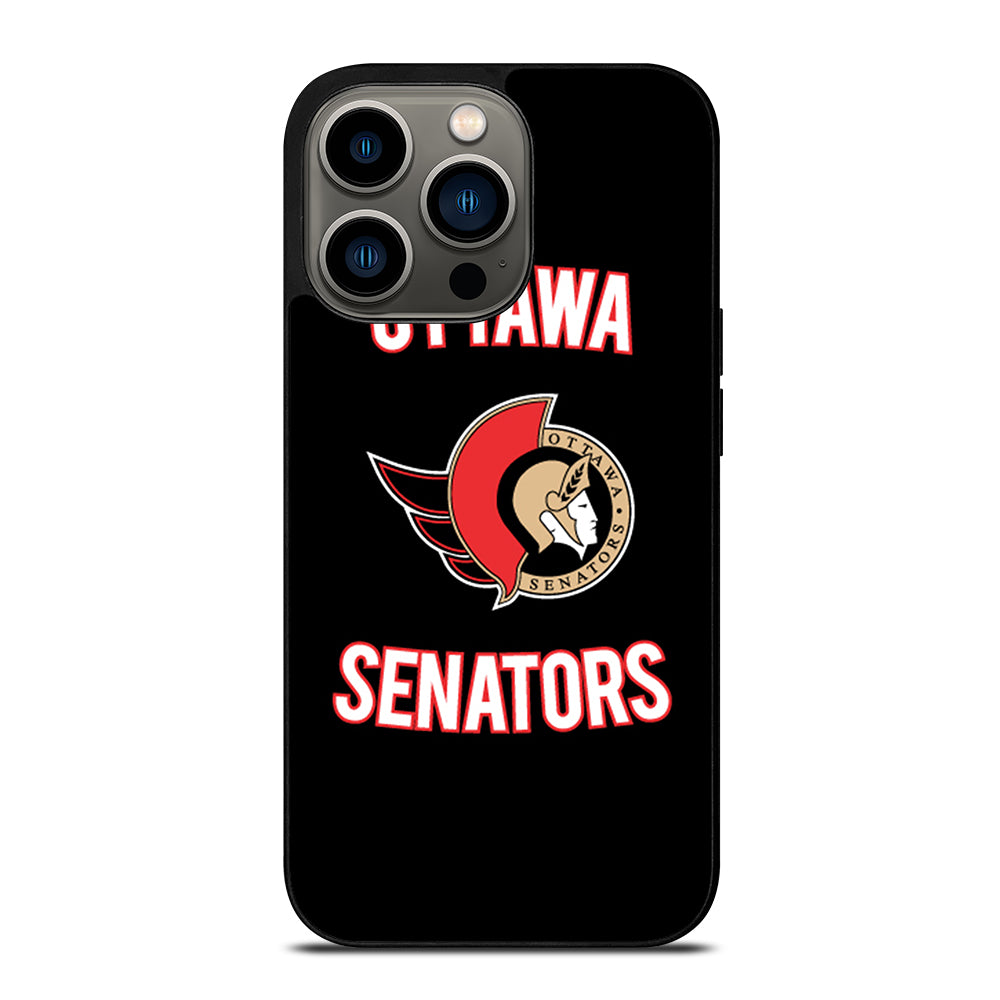 OTTAWA SENATORS HOCKEY 3 iPhone 13 Pro Case Cover
