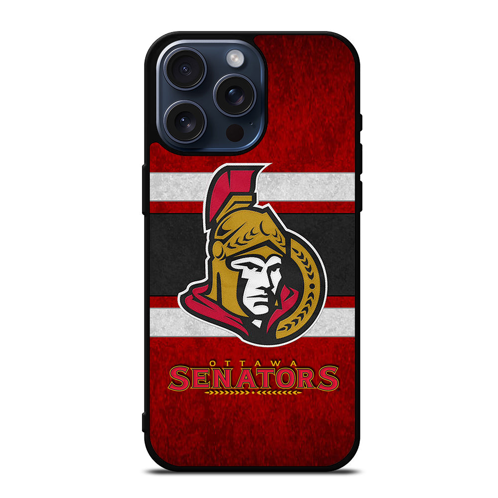 OTTAWA SENATORS HOCKEY LOGO 1 iPhone 15 Pro Max Case Cover