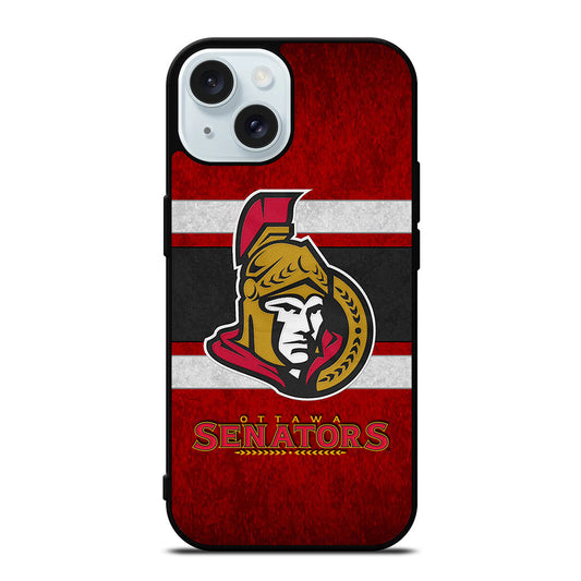 OTTAWA SENATORS HOCKEY LOGO 1 iPhone 15 Case Cover