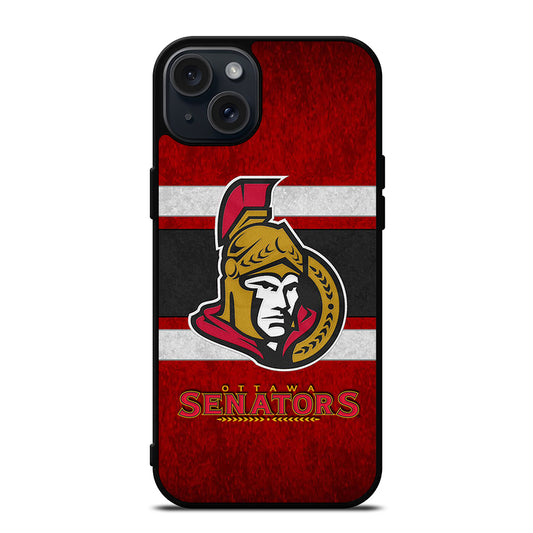 OTTAWA SENATORS HOCKEY LOGO 1 iPhone 15 Plus Case Cover