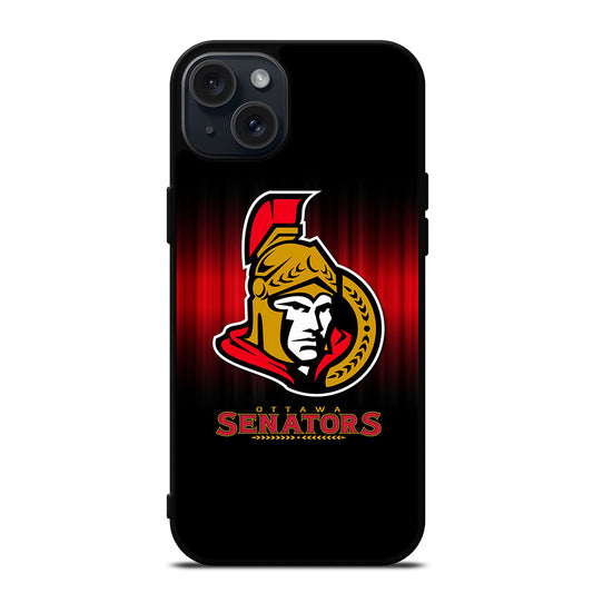 OTTAWA SENATORS HOCKEY LOGO 3 iPhone 15 Plus Case Cover